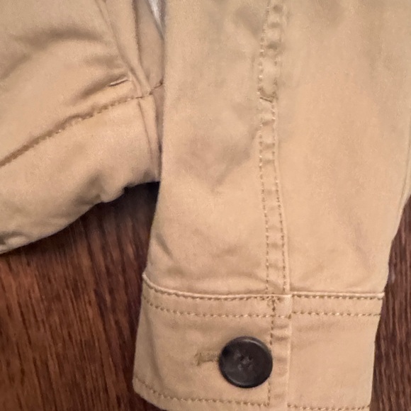 🎈🎈BANANA REPUBLIC Khaki Shirt Jacket - Picture 5 of 6